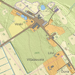Maa-amet Elistvere küla, Tartu vald digital map