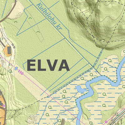 Maa-amet Elva linn, Elva vald digital map