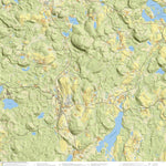 Maa-amet Haanja küla, Rõuge vald digital map