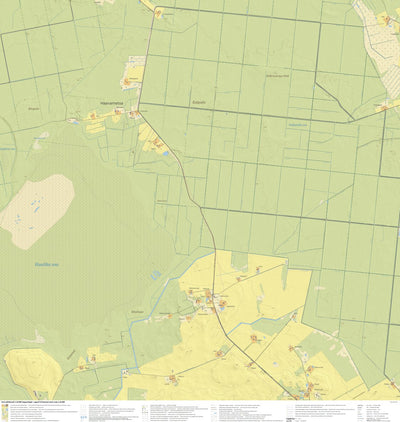 Maa-amet Haavametsa küla, Räpina vald digital map