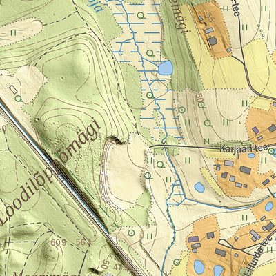 Maa-amet Himmaste küla, Põlva vald digital map