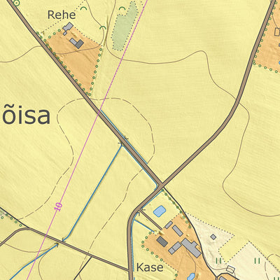 Maa-amet Ibaste küla, Põlva vald digital map