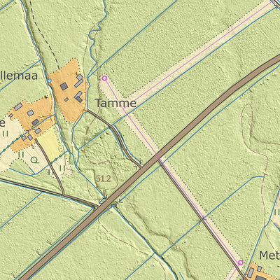 Maa-amet Iira küla, Rapla vald digital map