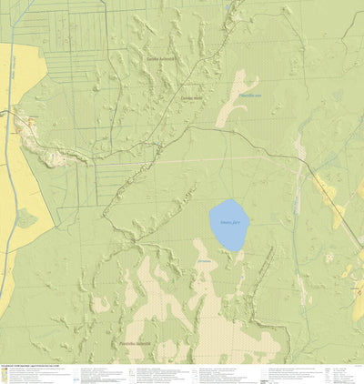 Maa-amet Imatu küla, Alutaguse vald digital map