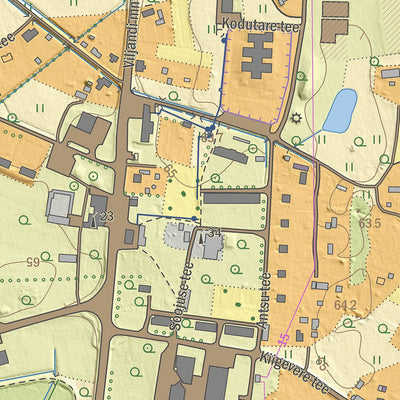 Maa-amet Imavere küla, Järva vald digital map