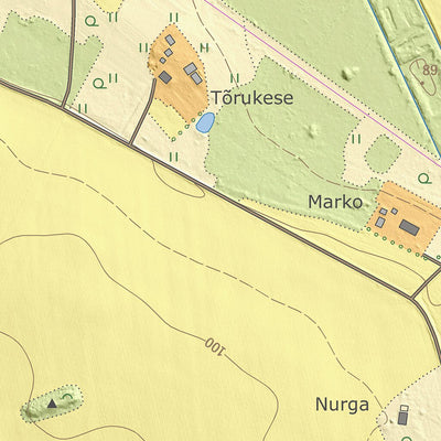 Maa-amet Imukvere küla, Jõgeva vald digital map
