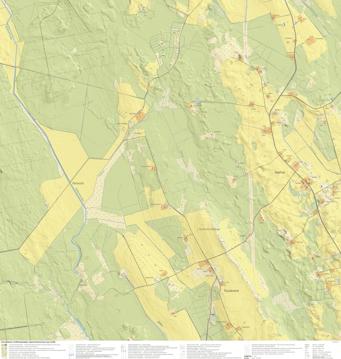 Jaama küla, Mustvee vald Map by Maa-amet | Avenza Maps