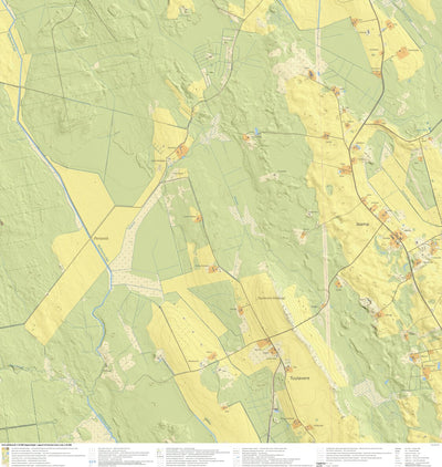 Maa-amet Jaama küla, Mustvee vald digital map
