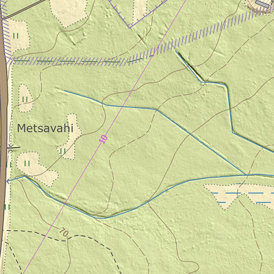 Maa-amet Jaanikese küla, Valga vald digital map