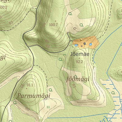 Maa-amet Jõepera küla, Antsla vald digital map