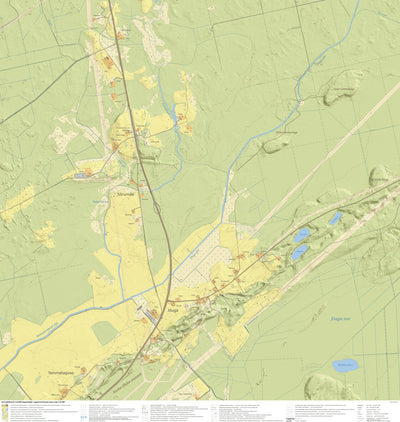Maa-amet Jõuga küla, Alutaguse vald digital map
