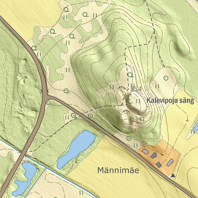 Maa-amet Juula küla, Tartu vald digital map