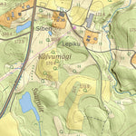 Maa-amet Kaagvere küla, Kanepi vald digital map