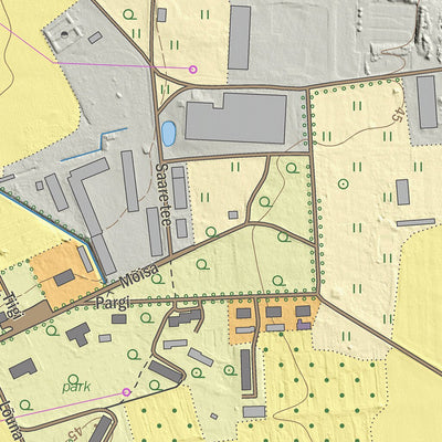 Maa-amet Kaarlijärve küla, Elva vald digital map