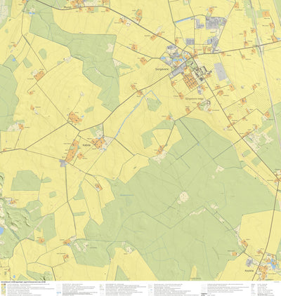 Maa-amet Kabila küla, Põhja-Sakala vald digital map