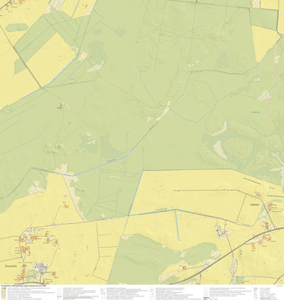 Maa-amet Kahala küla, Järva vald digital map