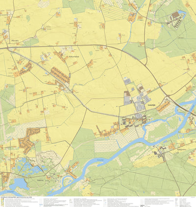 Maa-amet Kakumetsa küla, Luunja vald digital map