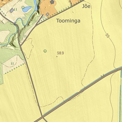 Maa-amet Kalme küla, Tõrva vald digital map