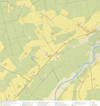 Maa-amet Kämara küla, Tartu vald digital map