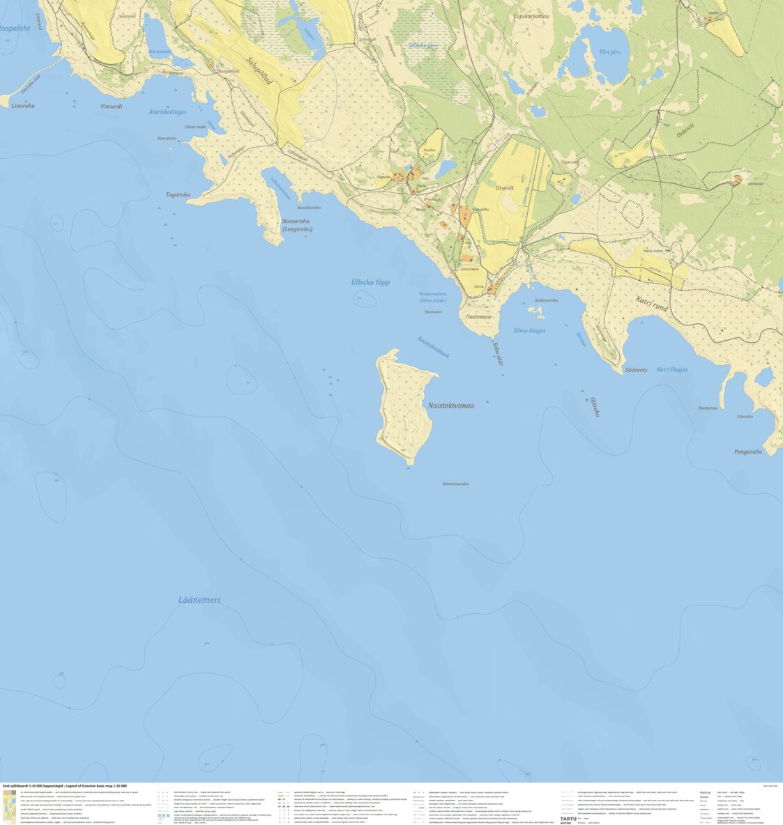 Karala küla, Saaremaa vald Map by Maa-amet | Avenza Maps