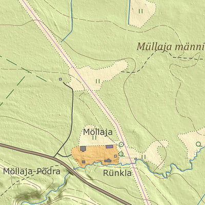 Maa-amet Karepa küla, Haljala vald digital map
