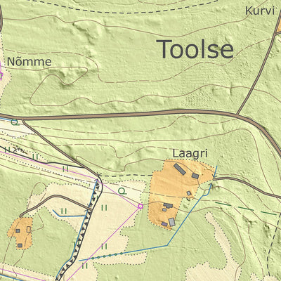 Maa-amet Karepa küla, Haljala vald digital map
