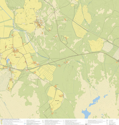Maa-amet Karida küla, Saaremaa vald digital map