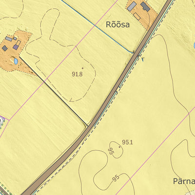 Maa-amet Karksi küla, Mulgi vald digital map