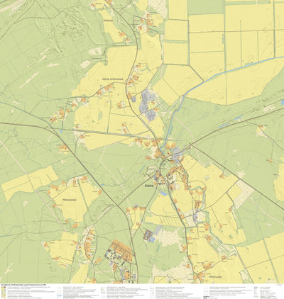 Maa-amet Kärla alevik, Saaremaa vald digital map