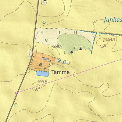 Maa-amet Karste küla, Kanepi vald digital map