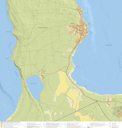 Maa-amet Käsmu küla, Haljala vald (1) digital map