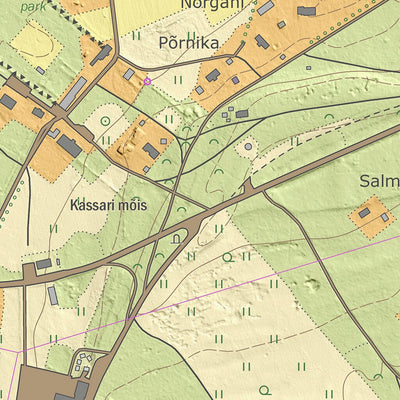 Maa-amet Kassari küla, Hiiumaa vald (1) digital map