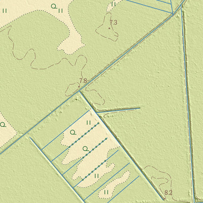 Maa-amet Kastja küla, Lääne-Nigula vald digital map