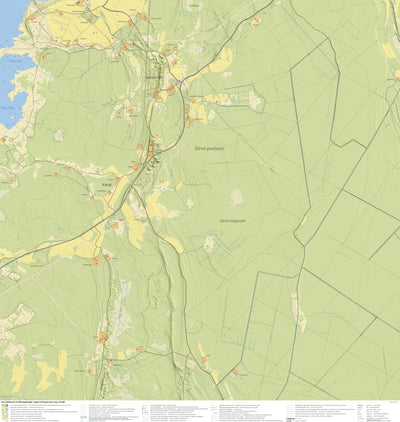 Maa-amet Kaunispe küla, Saaremaa vald digital map