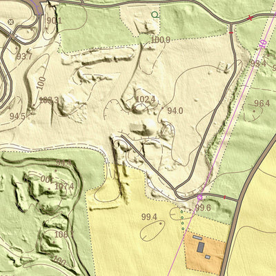Maa-amet Kehala küla, Vinni vald digital map