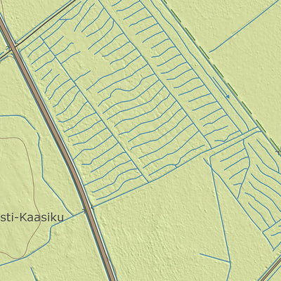 Maa-amet Kellassaare küla, Alutaguse vald digital map