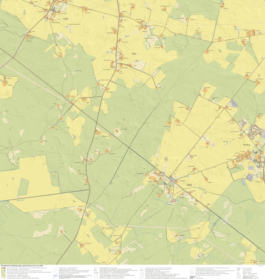 Keo küla, Rapla vald Map by Maa-amet | Avenza Maps