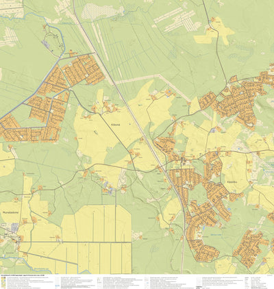 Maa-amet Kibuna küla, Saue vald digital map