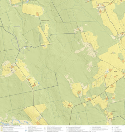 Maa-amet Kiisa küla, Viljandi vald digital map