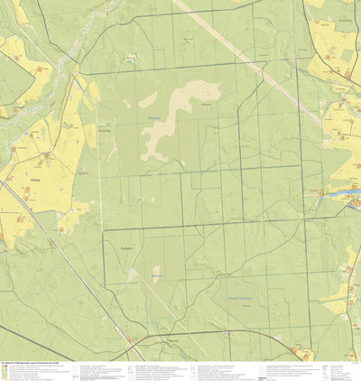Maa-amet Kikka küla, Räpina vald digital map