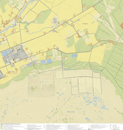 Maa-amet Kilksama küla, Tori vald digital map