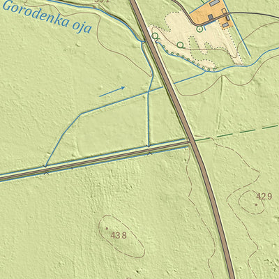 Maa-amet Kivinõmme küla, Alutaguse vald digital map