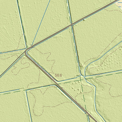 Maa-amet Kõdu küla, Türi vald digital map