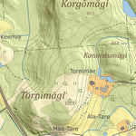 Maa-amet Koemetsa küla, Rõuge vald (1) digital map