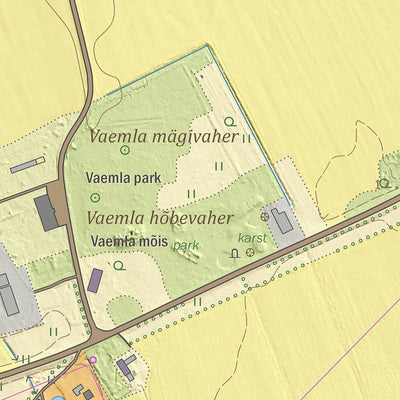 Maa-amet Kogri küla, Hiiumaa vald digital map