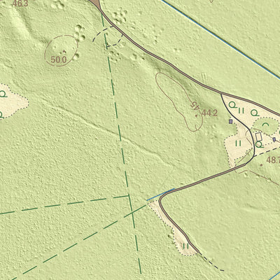 Maa-amet Konju küla, Toila vald (2) digital map