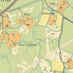 Maa-amet Kõrgessaare alevik, Hiiumaa vald (1) digital map
