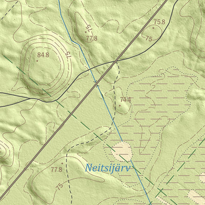 Maa-amet Kõrveküla, Tapa vald digital map