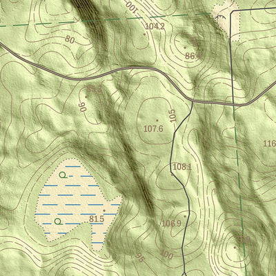 Maa-amet Kriimani küla, Kastre vald digital map