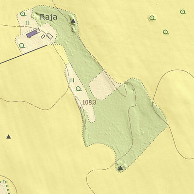 Maa-amet Kuie küla, Tapa vald digital map